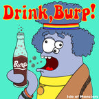 Drink Burp 70s Toddler Short Sleeve Tee