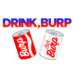 Drink Burp 80s 2 Toddler Short Sleeve Tee