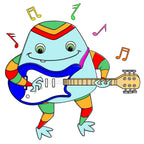 Fizzy Guitar Toddler Short Sleeve Tee