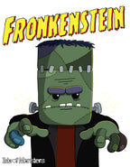 Fronkenstein Youth Short Sleeve T-Shirt